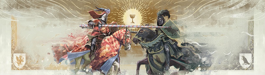 Grafika z ekranu MG do gry RPG Pendragon