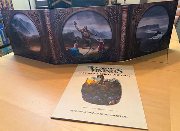 Gamemaster's screenpack to Age Of Vikings RPG