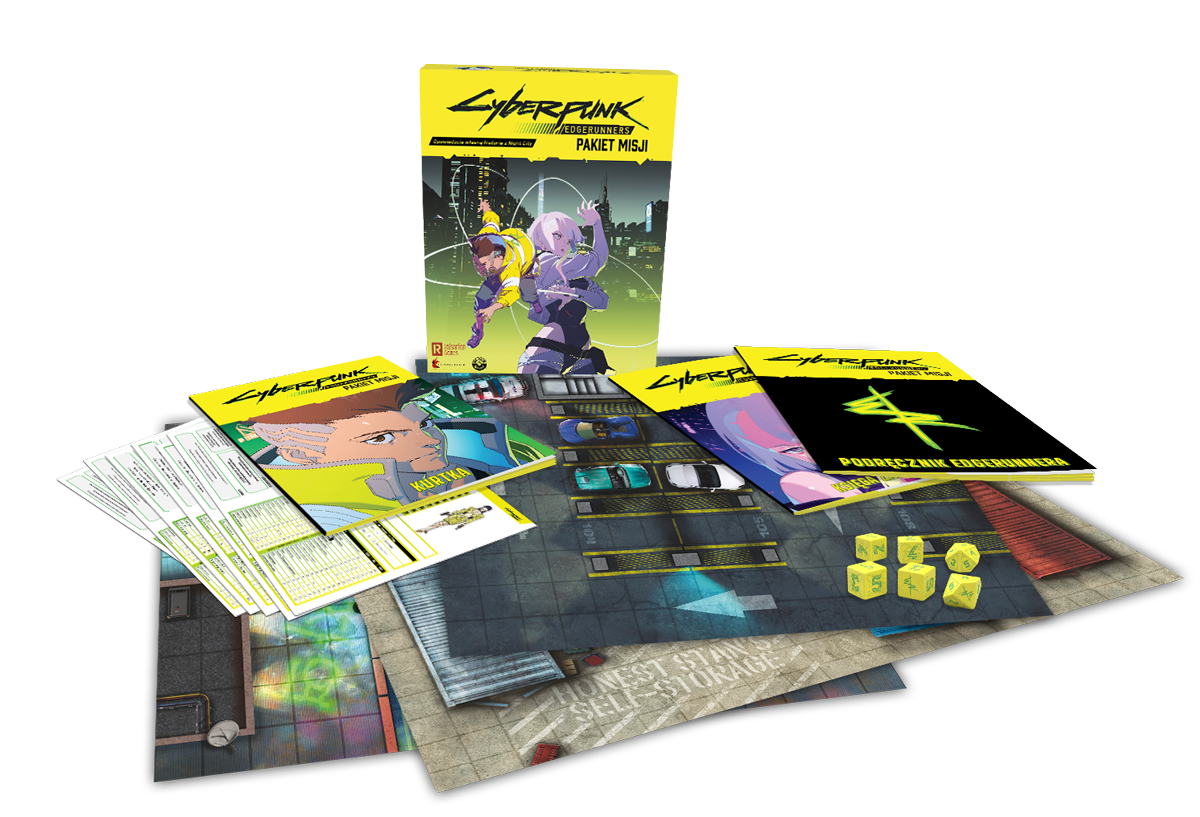 Zawartość gry RPG Edgerunners Pakiet Misji