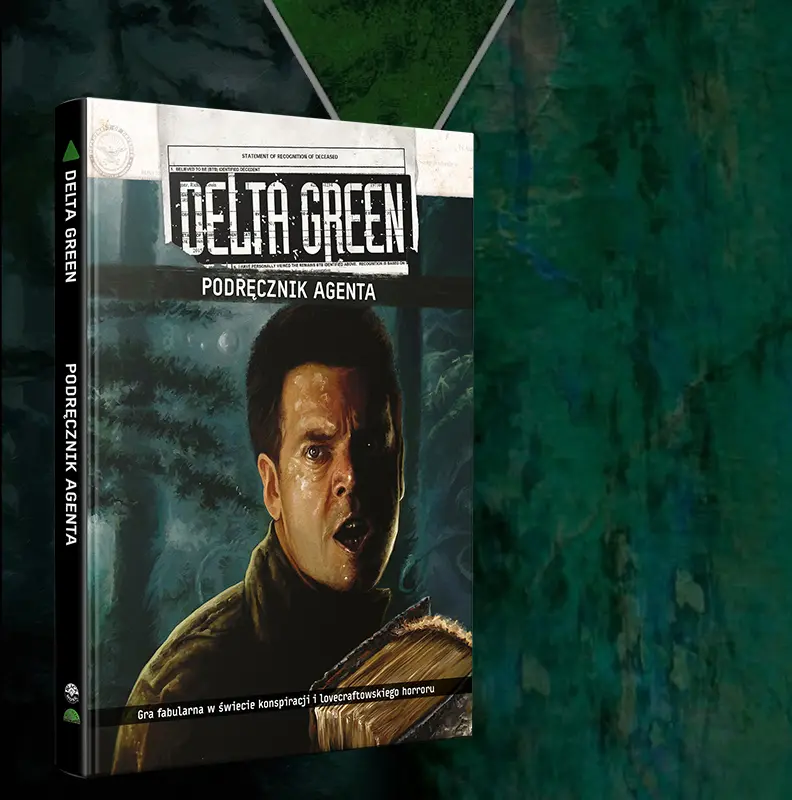 Okładka podręcznika do Delta Green - Podręcznik Agenta