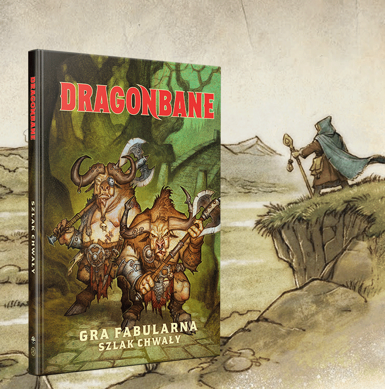 Okładka książki Dragonbane:Szlak Chwały