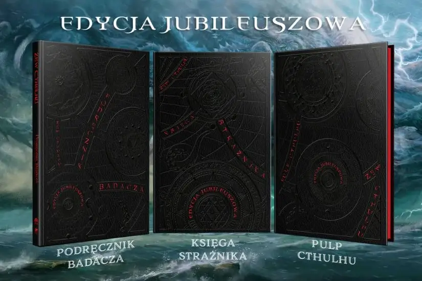 Trzy okładki wersji jubileuszowej