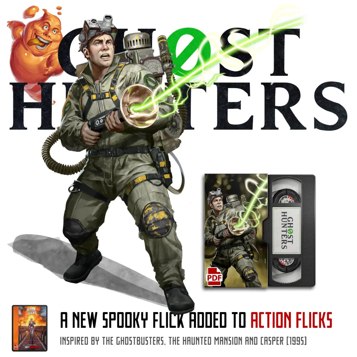 Picture presenting  Ghost Hooters action flick