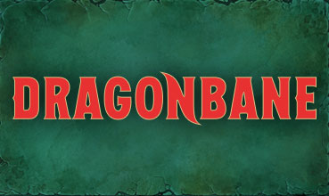 Baner z napisem Dragonbane