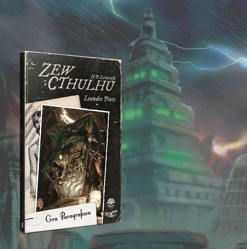Okładka książki pararafowej Choose Cthulhu 1