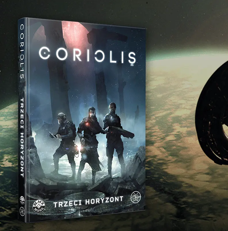 Podręcznik do gry Coriolis - zdjęcie okładki