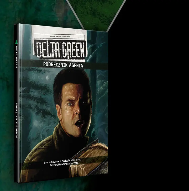 Okładka podręcznika Delta Green: podręcznik Agenta