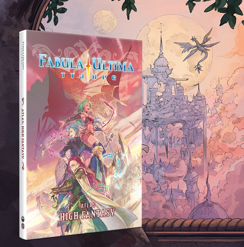 Okładka przewodnika Atlas High Fantasy