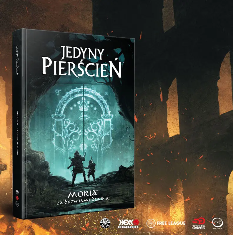 Ilustracja prezentująca okładkę książki Moria