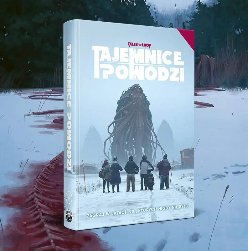 Wizualizacja okładki podręcznika Tajemnice Powodzi