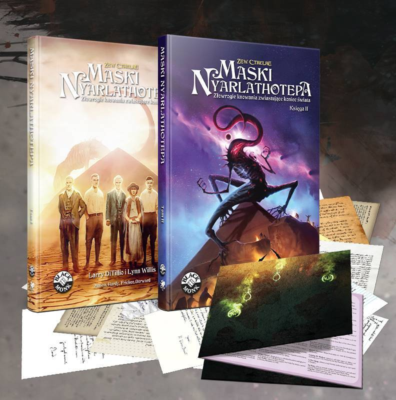 Zew Cthulhu: Maski Nyarlathotepa + PDF