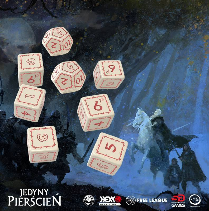 Jedyny Pierścień - zestaw jasnych kości